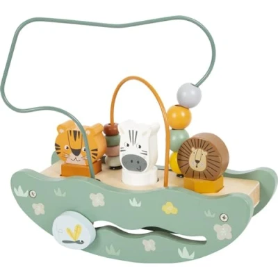 Imagen de small foot Circuito motricidad Safari, Juguete multifunción, Desde 12 Meses, 12459, Multicolor, pequeño