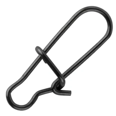 Imagen de Spro Matt Black Easy Snap Zatrzaski, rozmiar/nośność/zawartość opakowania: rozmiar 000/4 kg/20 sztuk