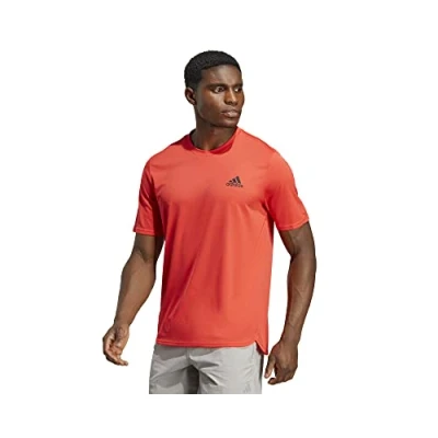 Imagen de Adidas Hombre T Shirt (Short Sleeve) D4M tee, Bright Red/Black, IC7269, M