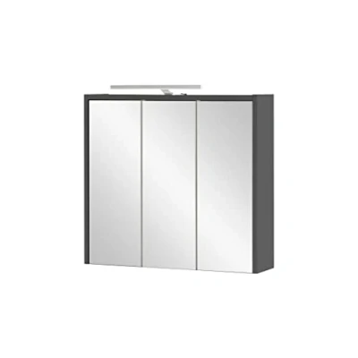 Imagen de Schildmeyer Carlos Mueble con Espejo, Material Madera, Vidrio, Metal, Antracita, 65 cm