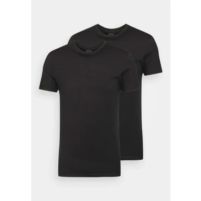 Imagen de Only &amp; Sons Onsbasic SLIM Oneck 2PACK Camiseta básica, Hombre, Talla: Small, Black