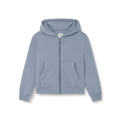 Imagen de Mukua Byron Kids, Sudadera niños con cremallera y capucha, color Blue Fog, Talla 5/6