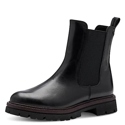 Imagen de MARCO TOZZI 2 25489 41, Chelsea Mujer, Negro Cepillado, 39 EU