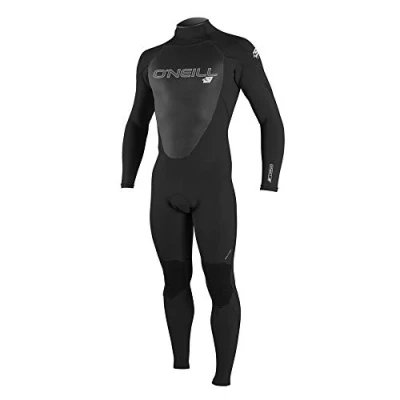 Imagen de ONEILL WETSUITS Epic 4/3mm Back Zip Full Wetsuit Traje de Neopreno, Hombre, Negro/Negro/Negro, XS