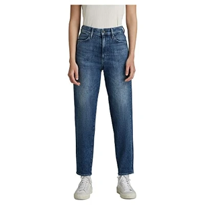 Imagen de G Star Raw Janeh Ultra High Mom Ankle Jeans para Mujer, Azul (Faded Santorini D16083 C911 C767), 25W / 32L