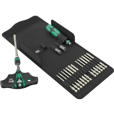 Imagen de Wera 05136072001 Kraftform Kompakt 400 RA SHK Set 1, 19 piezas
