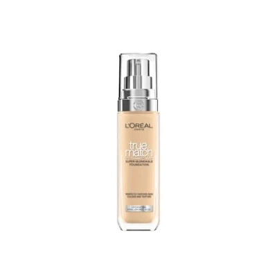 Imagen de L&#039;Oreal Paris True Match Base líquida, Arena dorada, con ácido hialurónico y SPF, 30 ml