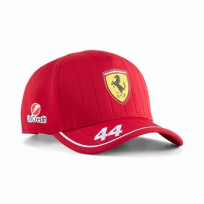 Imagen de PUMA Scuderia Ferrari F1 Gorra Lewis Hamilton 2025 Rojo Talla Única