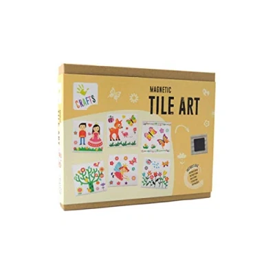 Imagen de Andreu Toys Magnetic Tile Art Arcilla y plastilina, Color (Multicolor) (1260057)