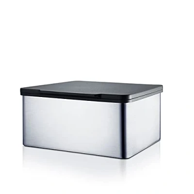 Imagen de Blomus 68821 Menoto Caja para Toallitas Húmedas, Acero Inoxidable Mate, 7.5x15x13cm