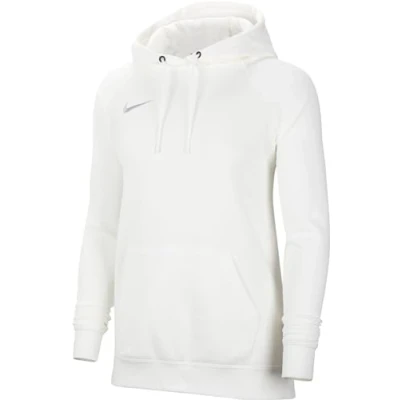 Imagen de NIKE W Nk Flc Park20 Po Hoodie, Sudadera para Mujer, Blanco / Lobo Gris, M