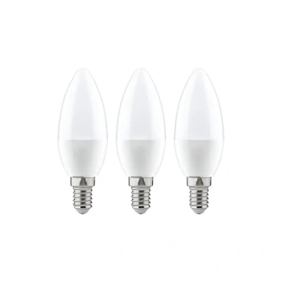 Imagen de Paulmann 28426 LED 3 Pack, Vela, 4W, E14, 230V, 2700K