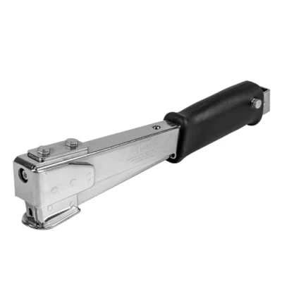 Imagen de Rapid R54 Grapadora de Martillo para Trabajos Carpintería/Tapicería/Decoración, Fabricada en Acero, Tipo Martillo, Grapas Planas nº 140 6 14mm, presentación caja (5001696)