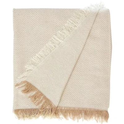 Imagen de Martina Home Espiga Foulard Multiusos, 80% Algodón, 20% Poliéster, Crudo/Beige, 130x180 cm