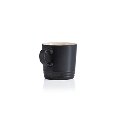 Imagen de Le Creuset Taza mediana de cerámica gres, 0, 2 L, Negro Mate, 70303200000099