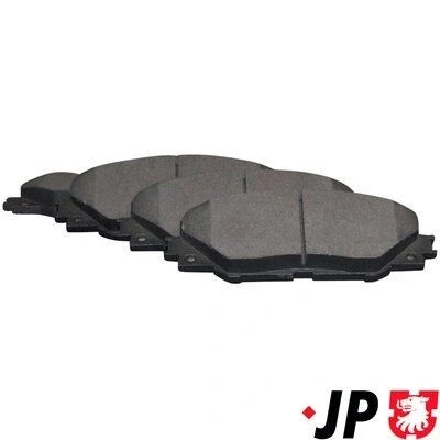 Imagen de JP GROUP 4863601410 Juego de pastillas freno Eje delantero no preparado para indicador desgaste TOYOTA: RAV4 III SUV, Auris Hatchback