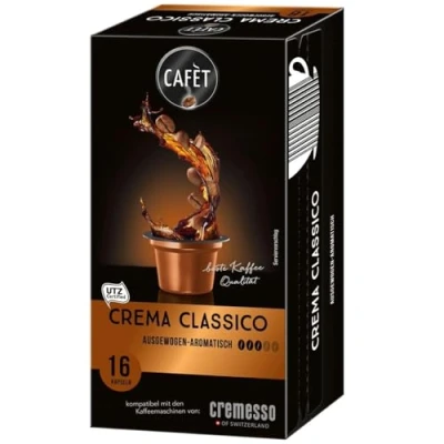 Imagen de Cafet para Cremesso, Crema Classico 16 cápsulas