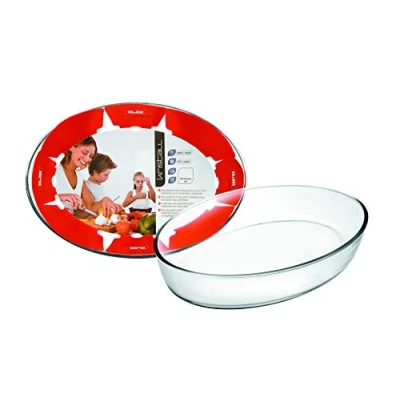 Imagen de Ibili Fuente Horno Oval KRISTALL 23X16X5 CM, Stainless Steel, 23 x 16 5 cm