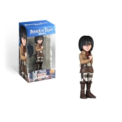 Imagen de MINIX Figura de Mikasa Ackerman Attack of Titan Coleccionables 12 cm para Exhibición, Idea Regalo Niños Y Adultos, Fans Anime MN15313