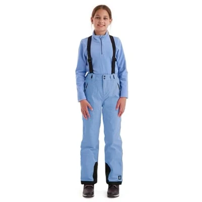 Imagen de Killtec 43402 000 Pantalones de esquí para niña con Peto Desmontable y protección en los Bordes, 242, Color Azul Vaquero, 140