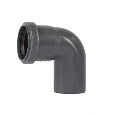 Imagen de Ostendorf 172140 HTSafe Tubo de desagüe (ángulo 90 grados, DN 50, 87), color gris