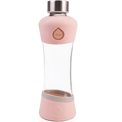Imagen de EQUA Botella de cristal, Active Peach, 550 ml