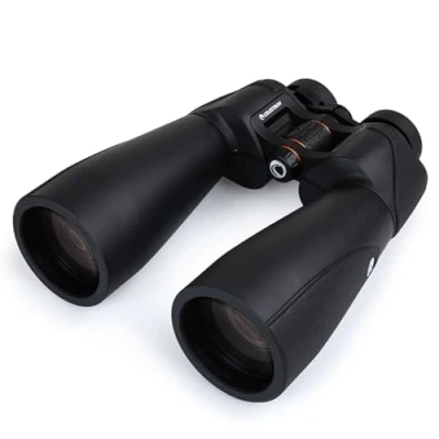 Imagen de Celestron 72034 SkyMaster Pro ED 15x70: prismáticos astronómicos con Vidrio y Gran Apertura para Grandes distancias, Revestimiento XLT múltiple Completo, Adaptador trípode Estuche