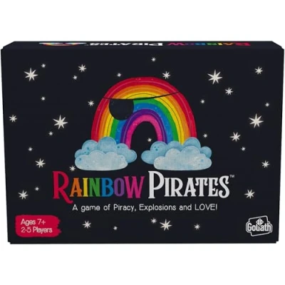 Imagen de Goliath Games Rainbow Pirates: ¡un Juego de piratería, explosiones y Amor! Juegos Fiesta Cartas para 2 5 Jugadores A Partir 7 años, Negro