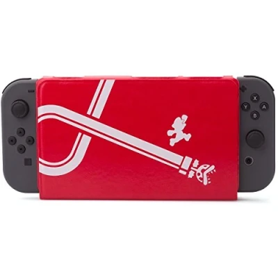Imagen de PowerA Funda protectora con soporte incorporado Mario (Nintendo Switch)