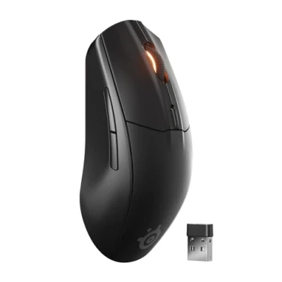 Imagen de Ratón gaming SteelSeries Rival 3 Wireless Gen 2, 2,4GHz / Bluetooth, 18000 ppp, Negro