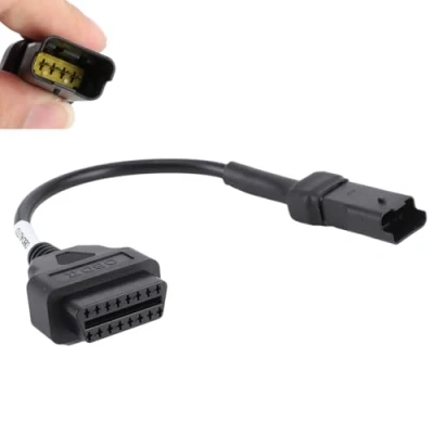 Imagen de Nicoone Conector adaptador de diagnóstico Obd2 4 pines para DUCATI Panigale, cable apto Multistrada 1200 2010 2014