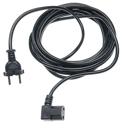 Imagen de vhbw Cable para alimentación eléctrica Compatible con Kirby G3, G4, G10 Sentria, G5, G6, G7 Ultimate, G8 Diamond aspiradoras 5 m, de conexión
