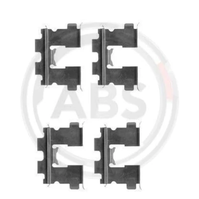 Imagen de A.B.S. 1163Q Kit de accesorios, pastillas frenos SUZUKI: Vitara I SUV
