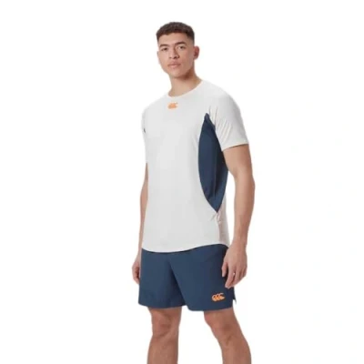 Imagen de Canterbury Vapodri Superlight Camiseta para Hombre, Whitecap Gray/Midnight Navy, XL