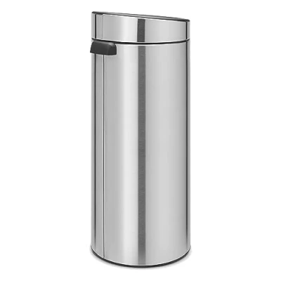 Imagen de Brabantia Touch Bin Cubo de Basura, 30 litros, Acero Mate