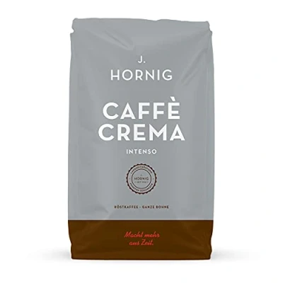 Imagen de J. Hornig café en grano, Espresso, Caffe Crema Intenso, arabica y robusta, 1kg, de Austria