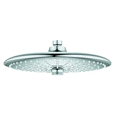 Imagen de GROHE Vitalio Joy 260 Ducha mural redonda 26 cm (3 chorros, limitador caudal 9.5 l/min, sistema antical, presión mín. 1 bar), cromo, 26462000