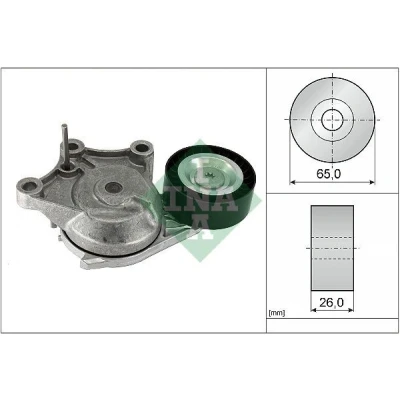 Imagen de INA 534 0903 10 Tensor de Correa PEUGEOT: 308 I Hatchback, SW, II CITROËN: C4 Grand Picasso, Berlingo II, Hatchback