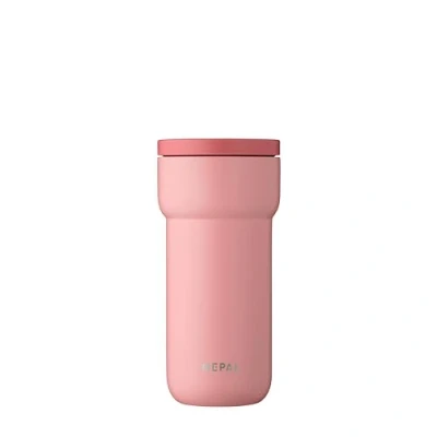 Imagen de Mepal Taza aislante Ellipse 375 ml Nordic pink termo para el café anti derrames formato compacto cabe en casi todos los portavasos