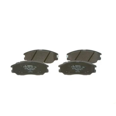 Imagen de BOSCH 0 986 494 347 Juego de pastillas freno Low Metallic con avisador acústico desgaste Chapa antichirridos SSANGYONG: RODIUS I, 2