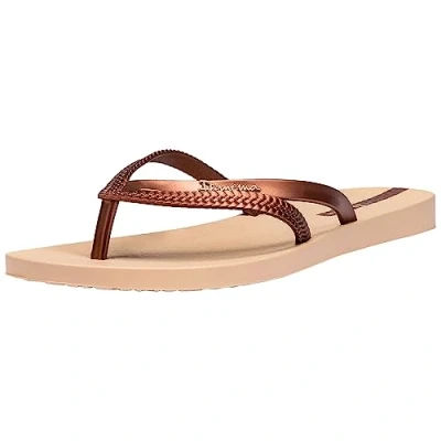 Imagen de Ipanema Bossa Fem, Flip Flop Mujer, Beige Cobre, 37 EU Estrecho