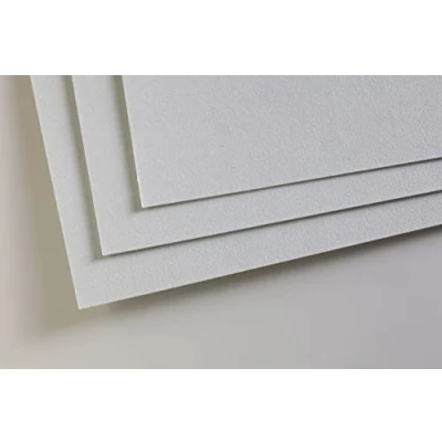 Imagen de Clairefontaine 696160C Paquete de Papel Pastelmat 5 Hojas Cartulina Especial para Pasteles Secos A3 29,7x42 cm 360g Azul Claro