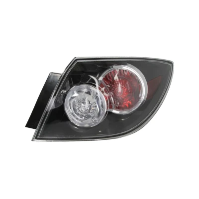 Imagen de TYC 11 11803 01 2 Piloto trasero derecha Parte exterior negro sin portalámparas MAZDA: 3 Hatchback