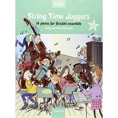 Imagen de String Time Joggers: 14 pieces for flexible ensemble (String Ensembles)