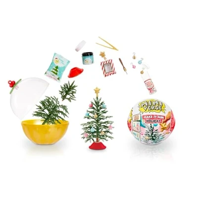Imagen de MGA’s Miniverse Make It Mini Holiday Series Coleccionables ¡Socorro! Ya es Navidad Diner, Embalaje Ciego, Réplicas DIY, Juego de Resina, Coleccionistas y Niños +8 Años, NO Comestible