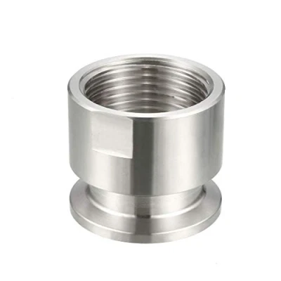 Imagen de Conector de manguera sanitaria KF25 hembra roscado 1 PT a Tri Clamp OD 40 mm Ferrule