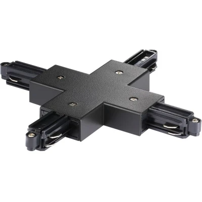 Imagen de Nordlux Conector en X para barra colectora Link, negro