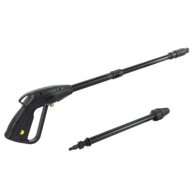 Imagen de TECHKAR Pistola de alta presión, boquilla ajustable + rotatoria para limpiador presión M14