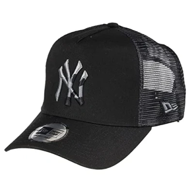 Imagen de New Era York Yankees Frame Adjustable Trucker Cap Camo Infill Black One Size