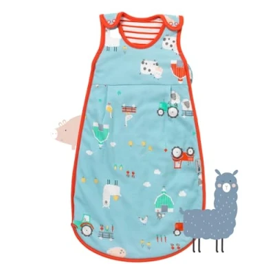 Imagen de Slumbersac Saco de dormir bebe 56 cm Granja 1.0 Tog para bebé Recien Nacido ligeramente el verano